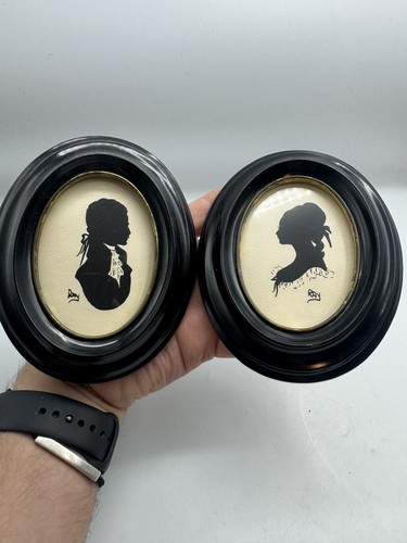 Dipinti silhouette vintage - silhouette,