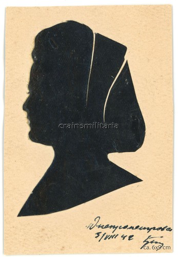 Orig ritratto sagoma taglio - sagoma,