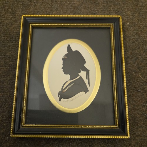 Silhouette shadow ritratto - ritratto, di