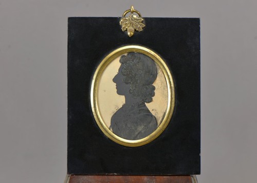 Georgian silhouette miniature - georgian,