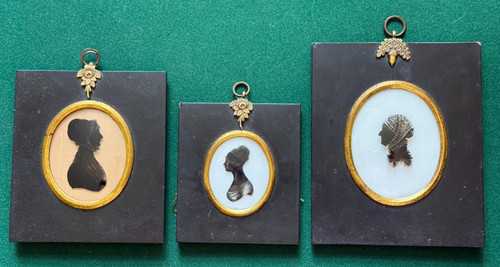 Antique georgian silhouette - georgian,