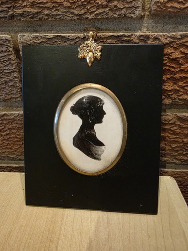 Cornice vintage vetro convesso
